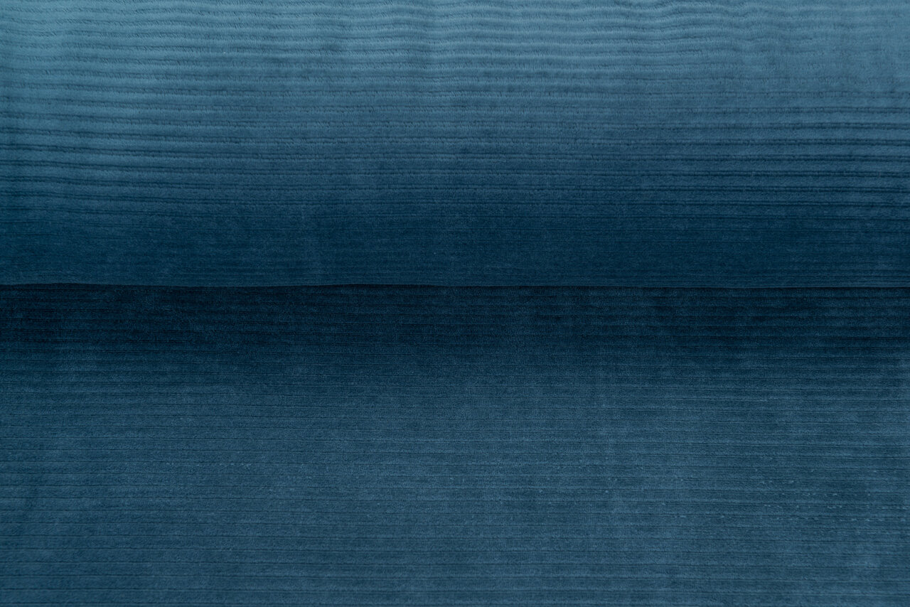 Breitcord Jersey metal blau