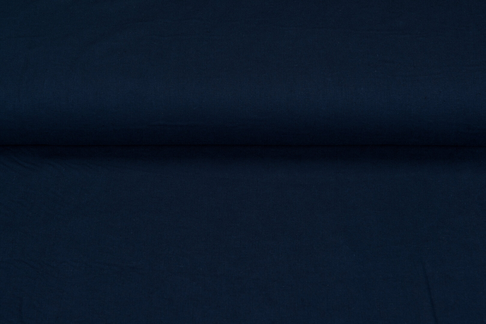 Baumwoll Leinen jeansblau