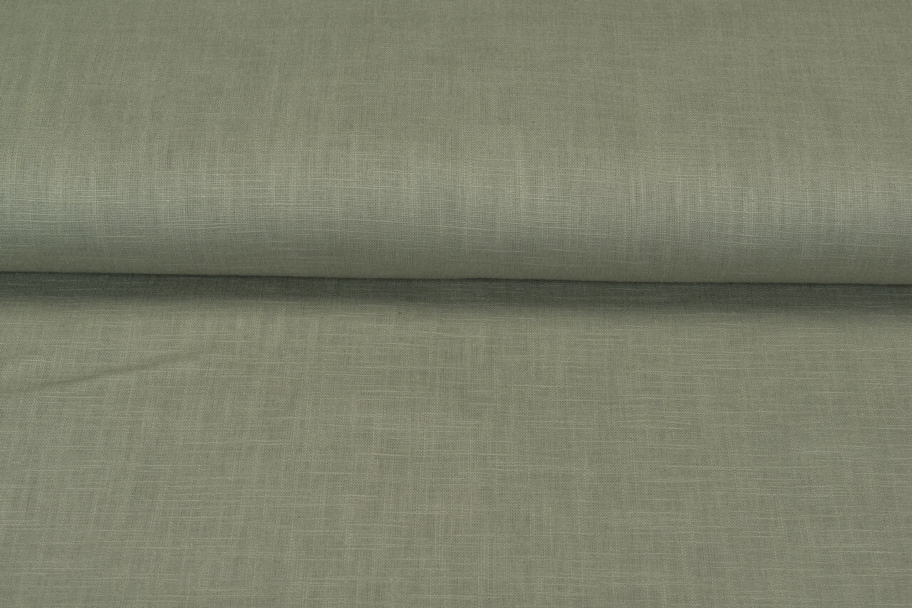 Leinen gr&uuml;n-taupe