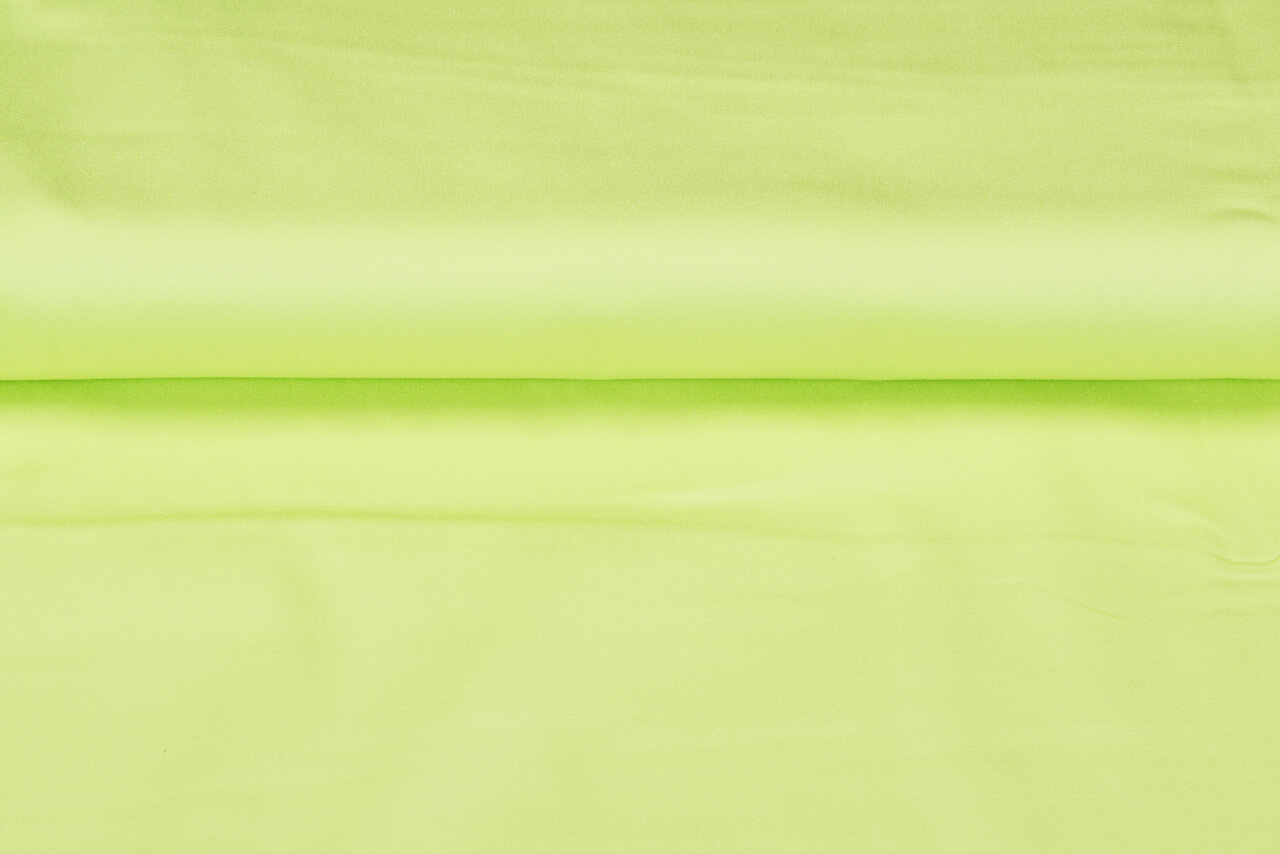 Baumwoll Stretch limegr&uuml;n