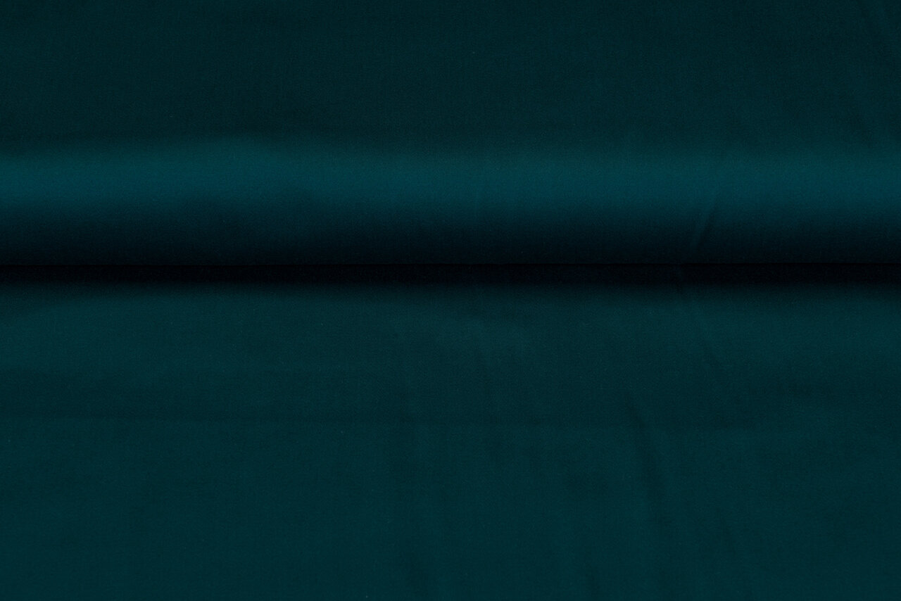 Baumwoll Stretch dunkel petrol