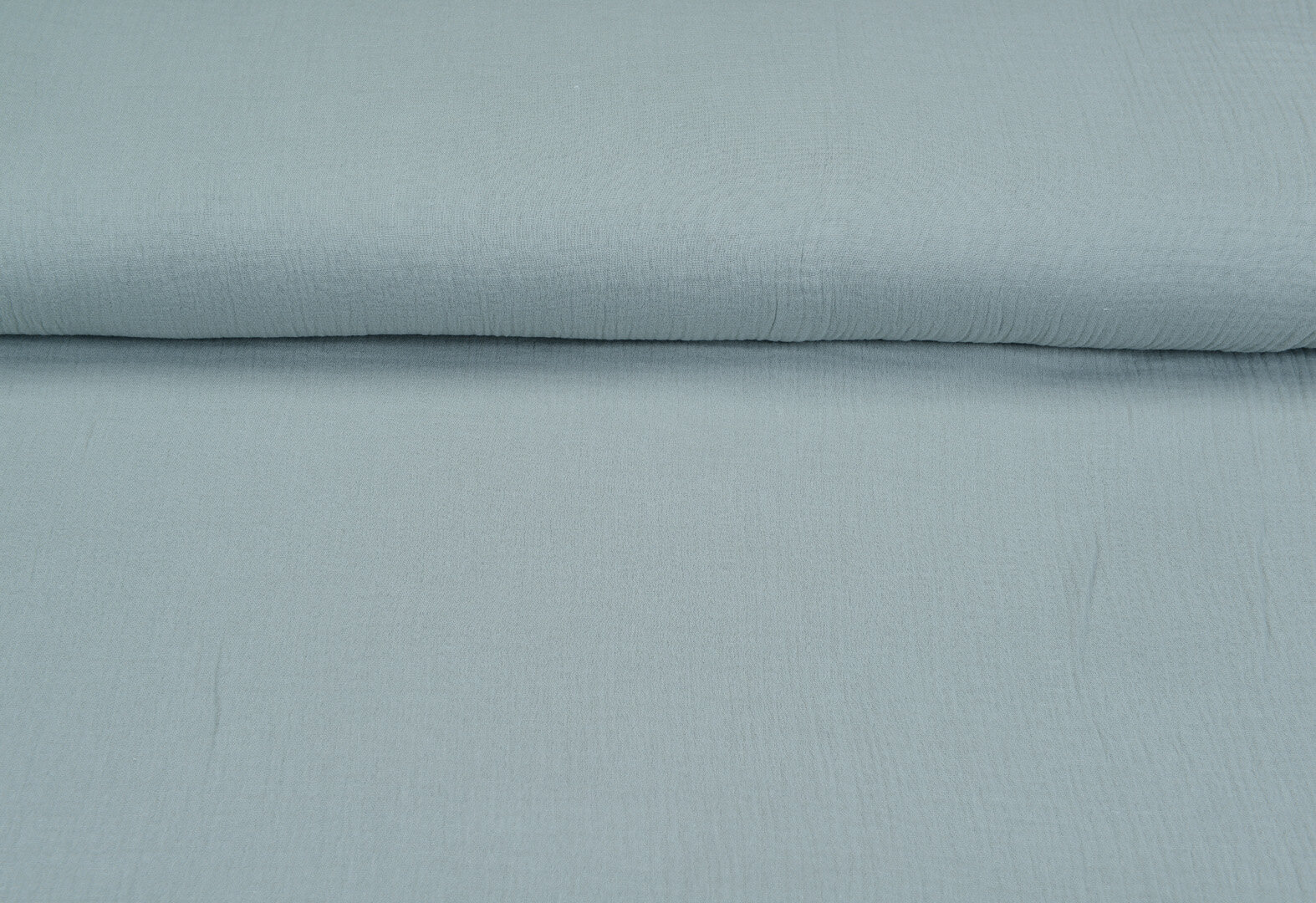 Baumwoll Musselin uni dunkelmint