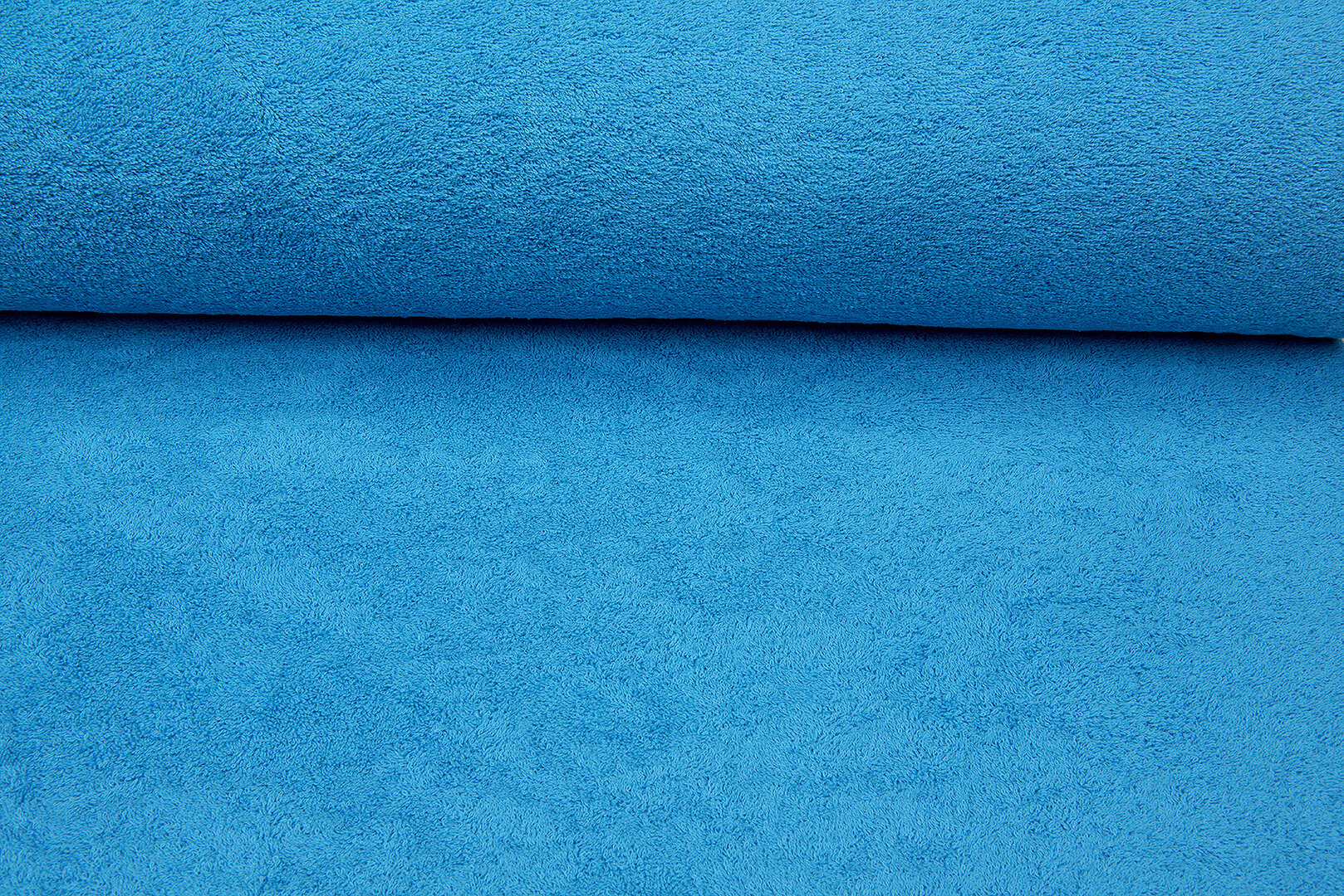 Frottee stoff aqua