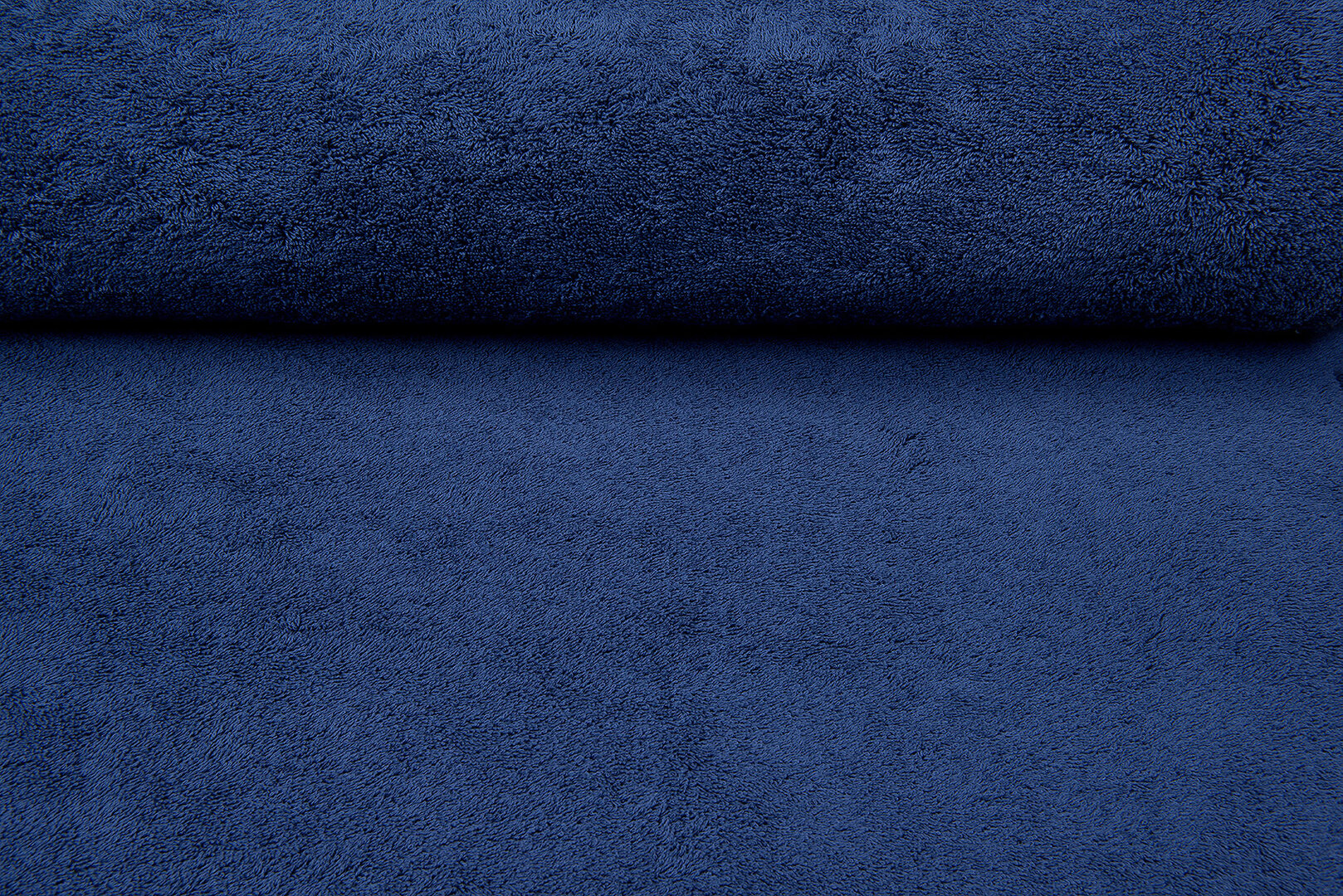 Frottee stoff dunkel jeansblau