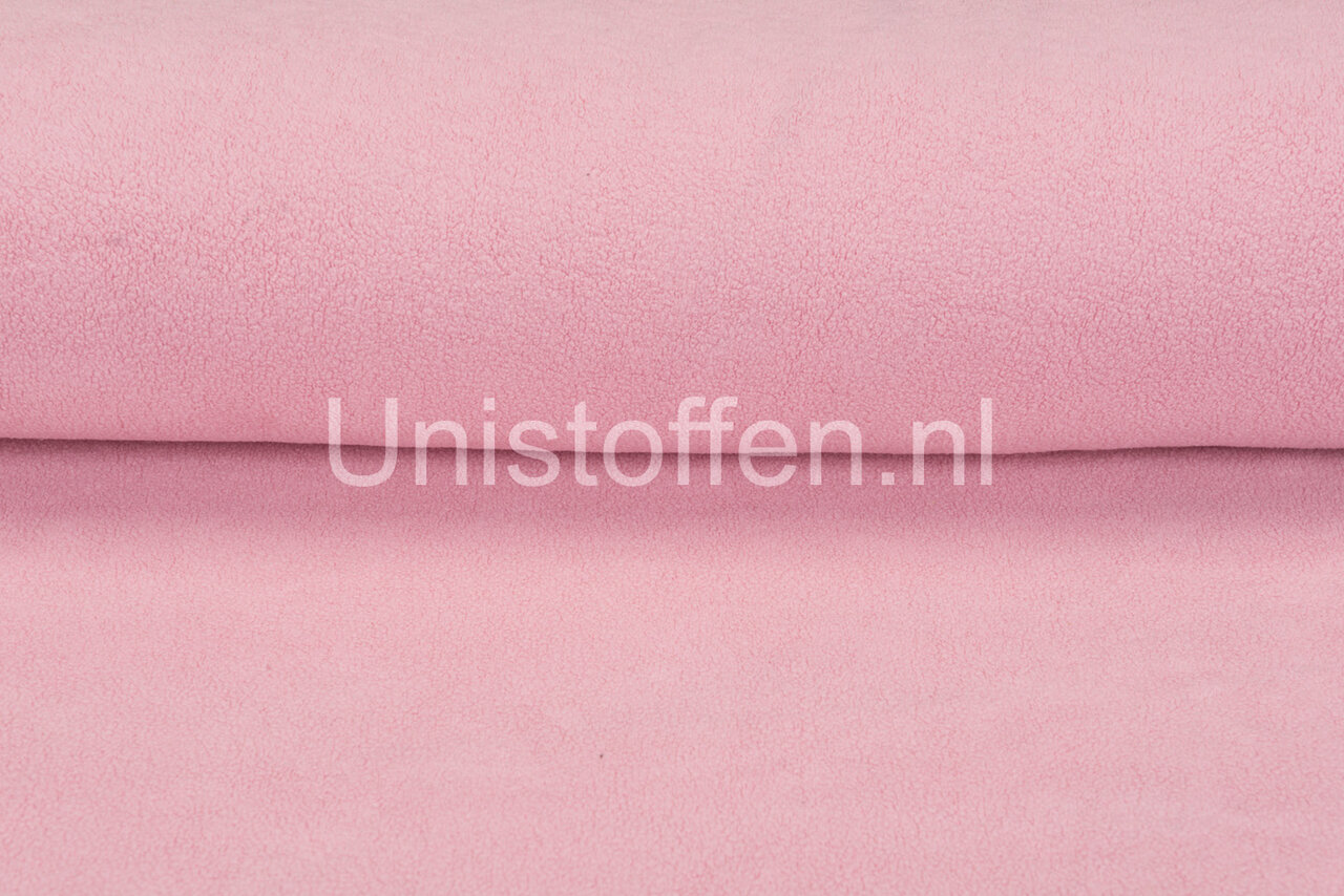 Baumwolle Fleece rosa