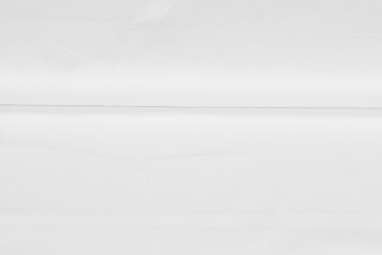 Baumwolle Popeline uni weiss