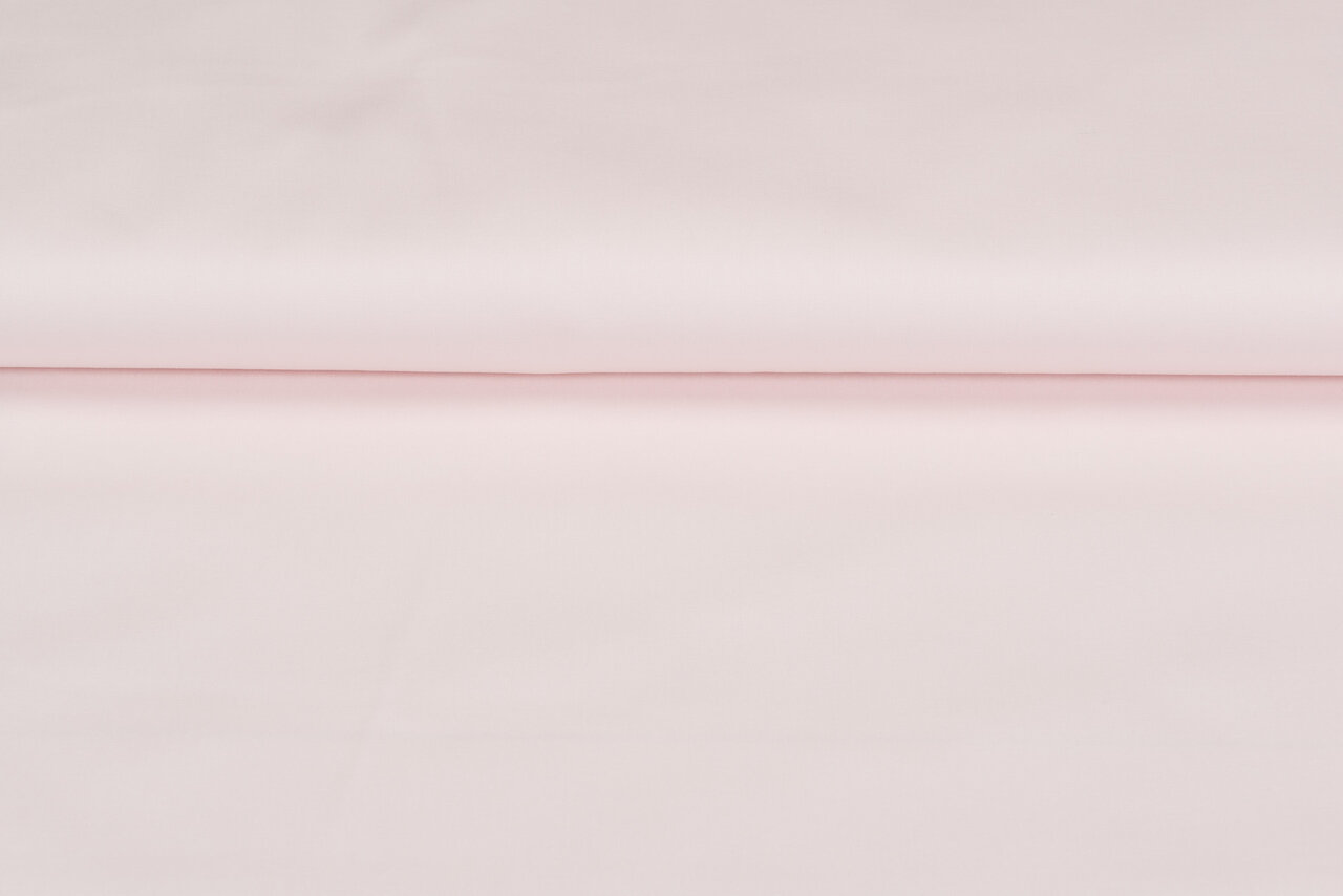 Baumwolle Popeline uni hell rosa