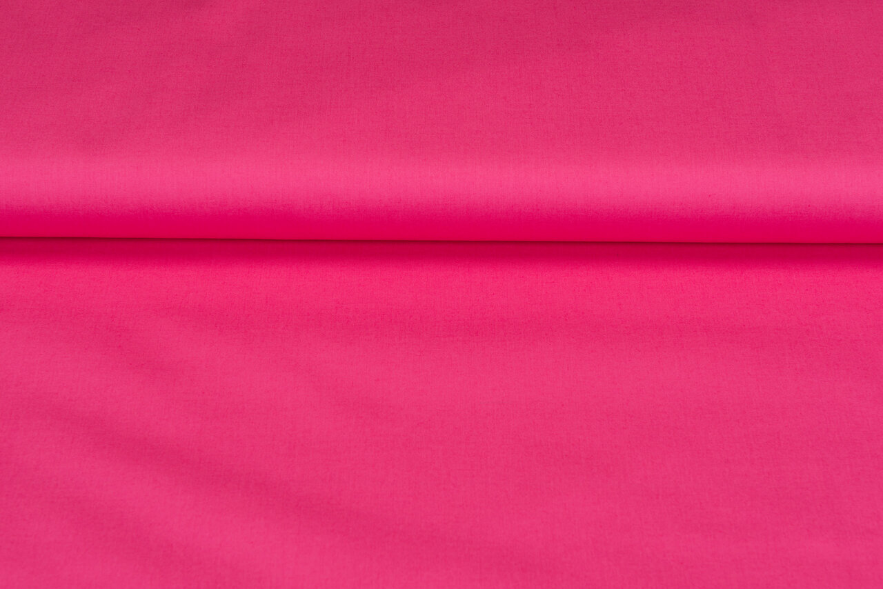 Baumwolle Popeline uni cyclaam
