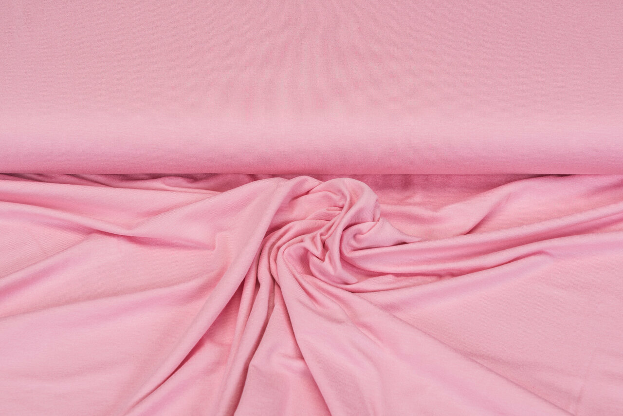 Viskose Jersey hellrosa 2