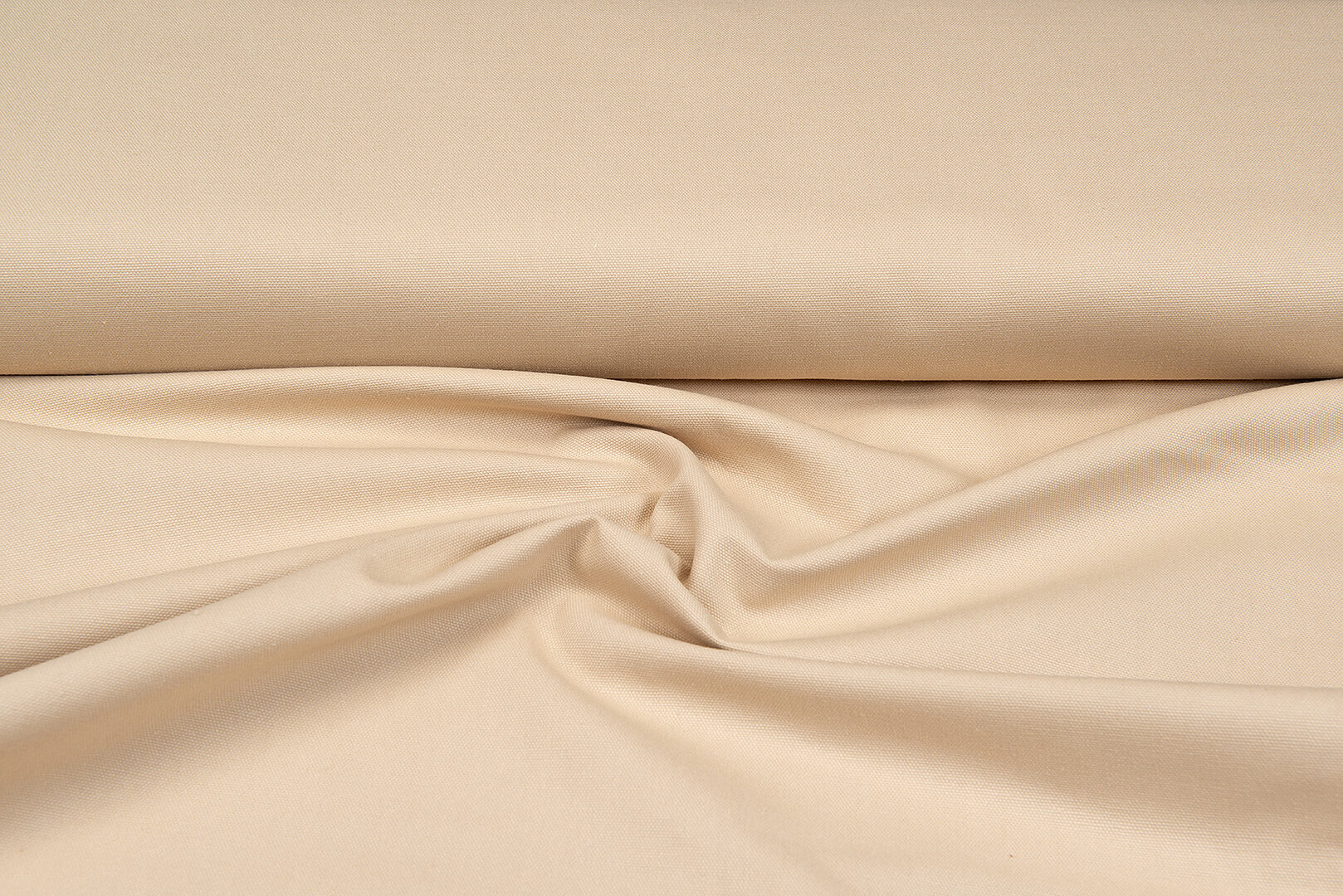 Canvas Uni dunkelbeige