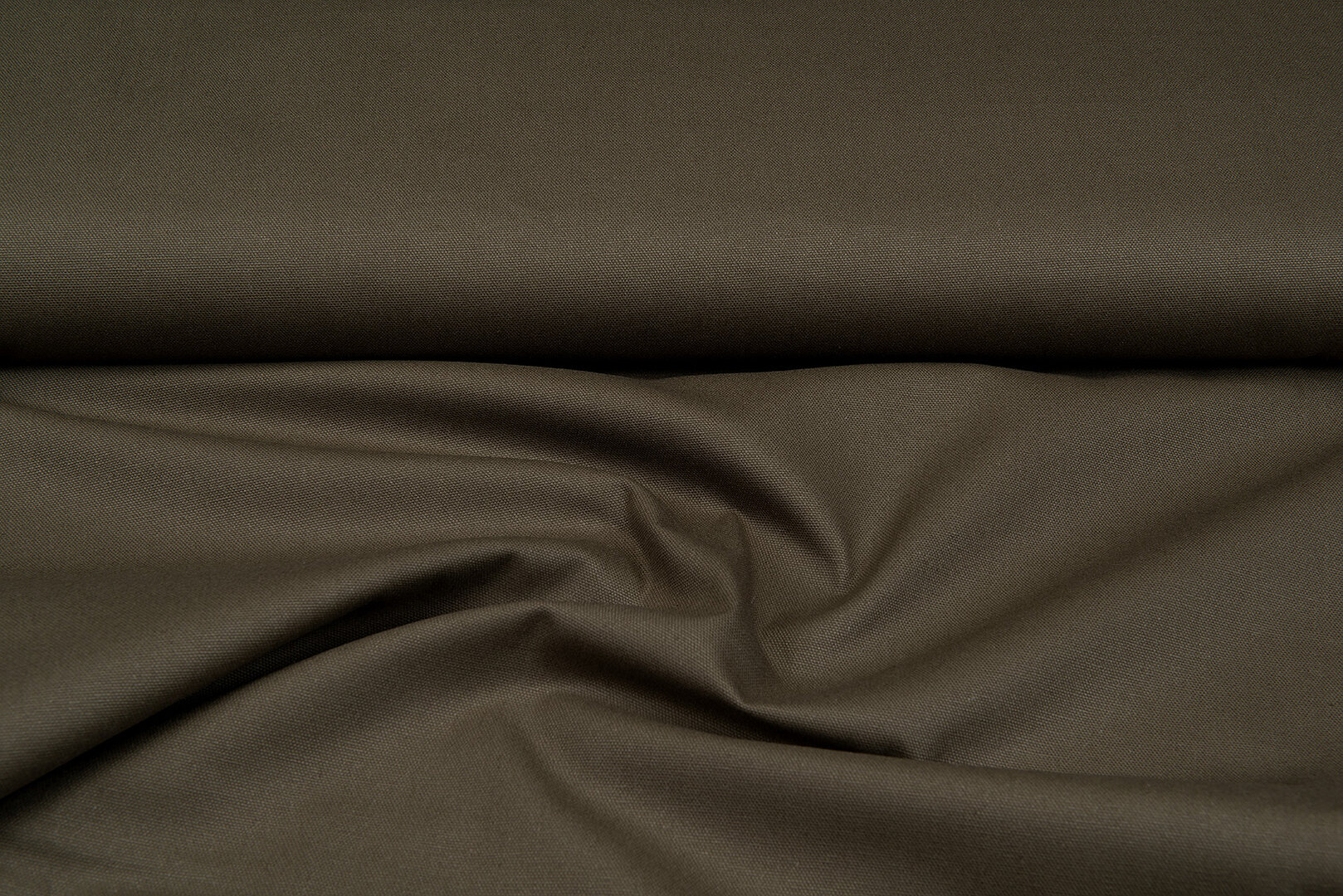 Canvas Uni dunkel armeegr&uuml;n