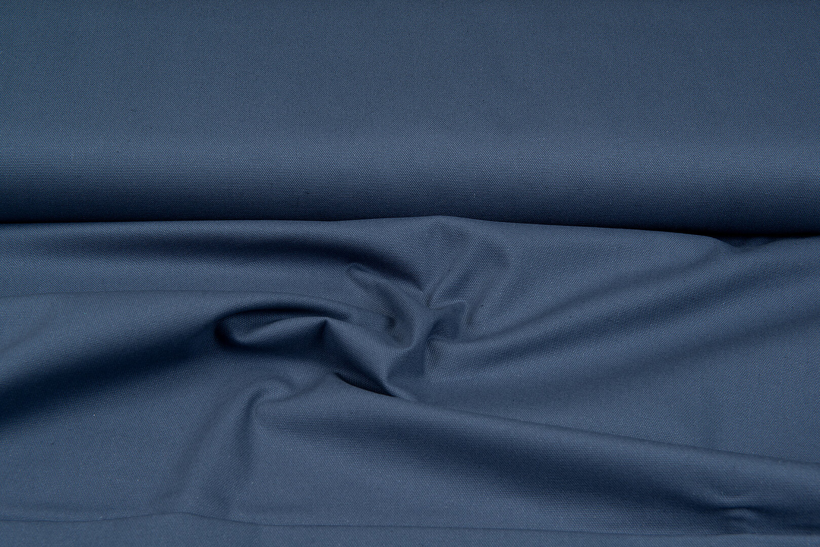 Canvas Uni metalblau