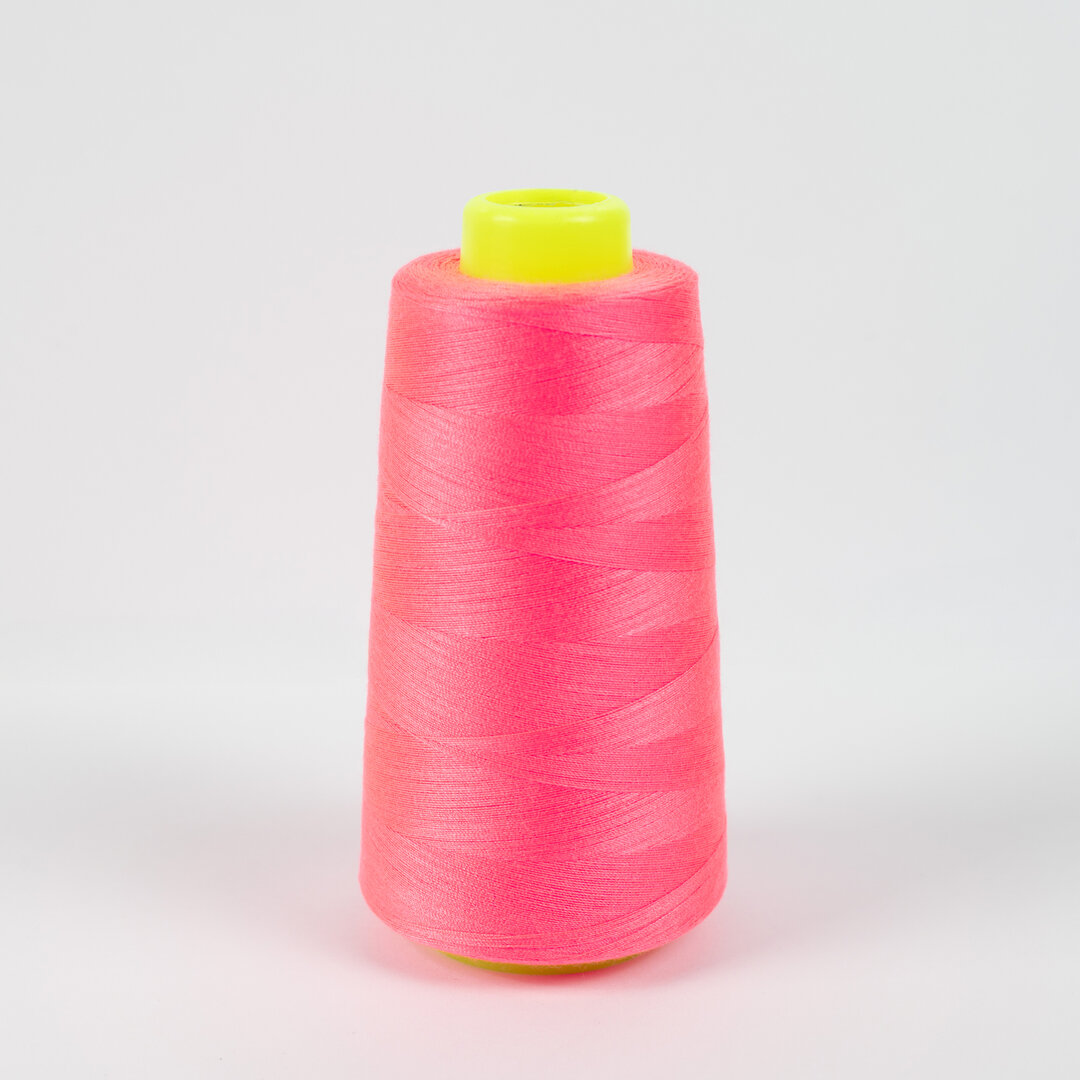 Overlockgarn neon rosa
