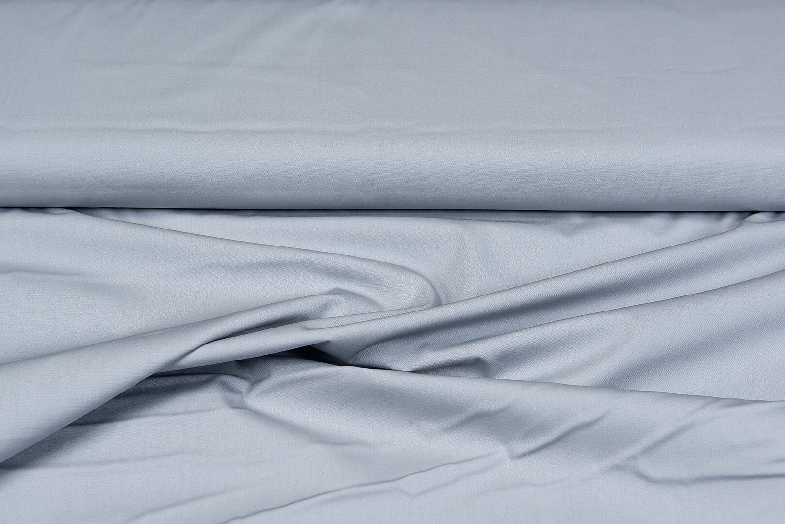 Baumwolle Popeline uni grau