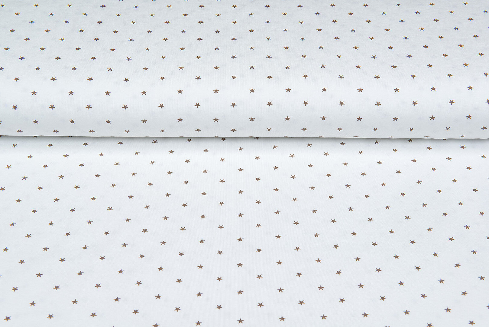 Baumwolljersey bedruckt stars ecru - sand
