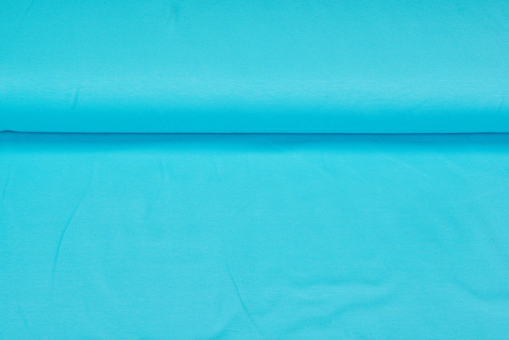 Baumwolljersey uni hell aqua