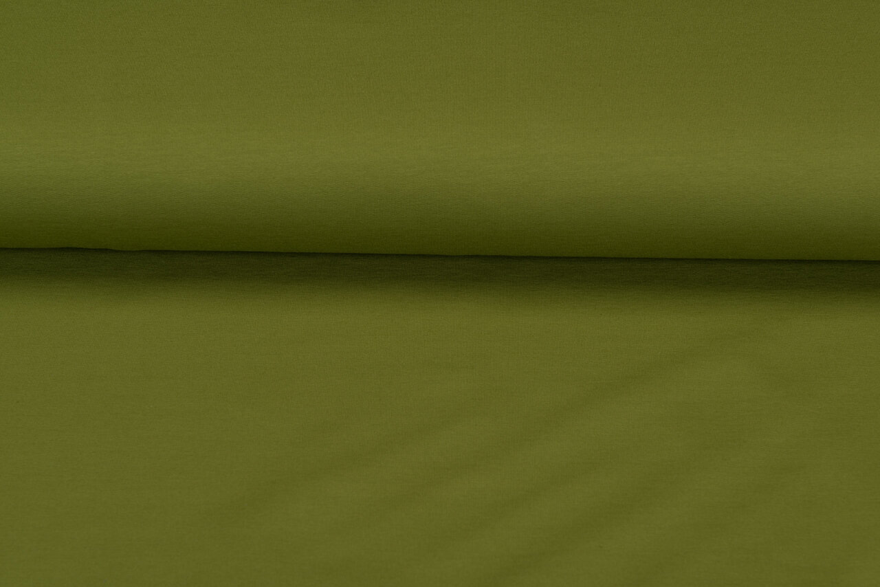 French Terry armee gr&uuml;n