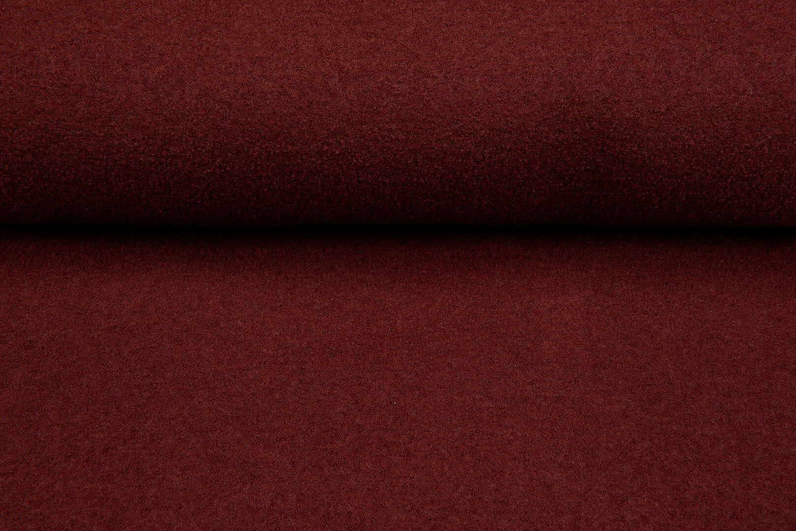 Walkloden dunkelrost