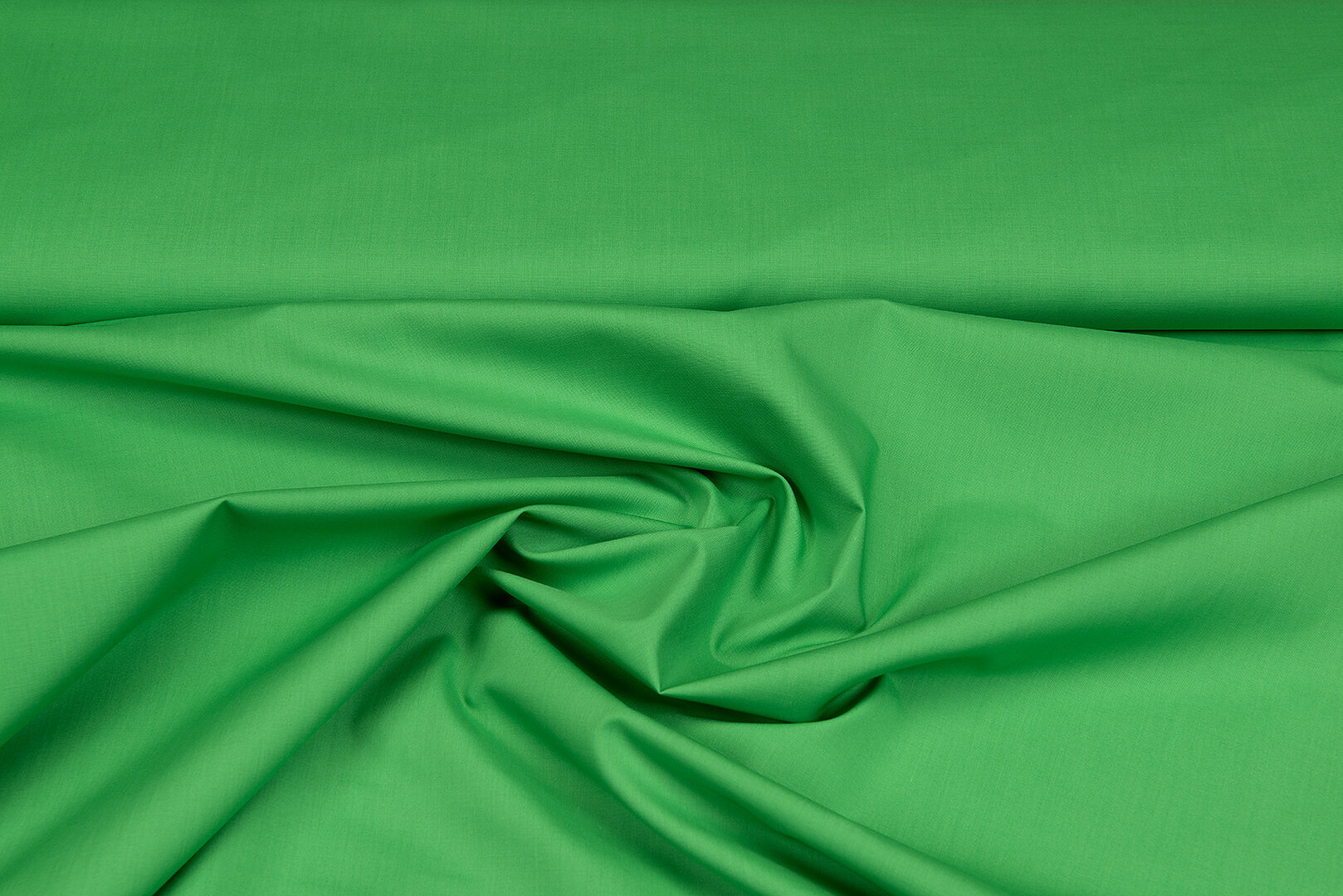 Baumwolle Popeline uni grasgr&uuml;n