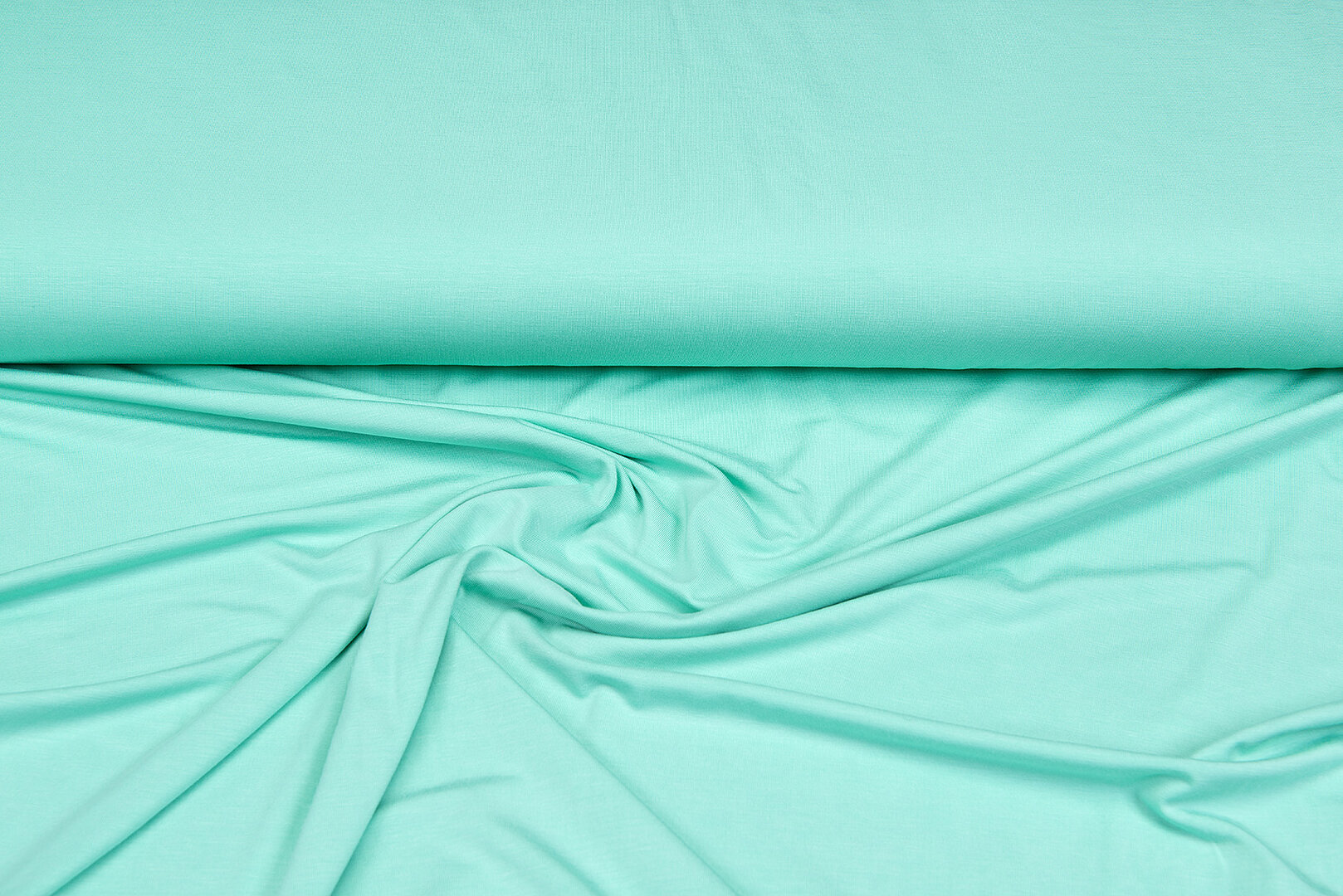 Bambus Jersey uni mintgr&uuml;n