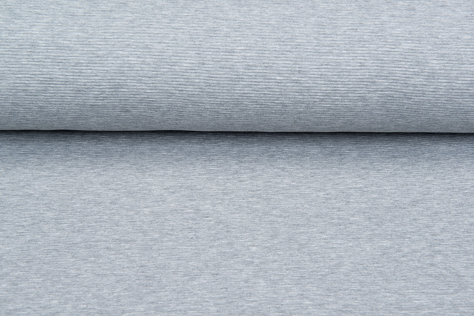 Ottoman Ripp Jersey hellgrau melange