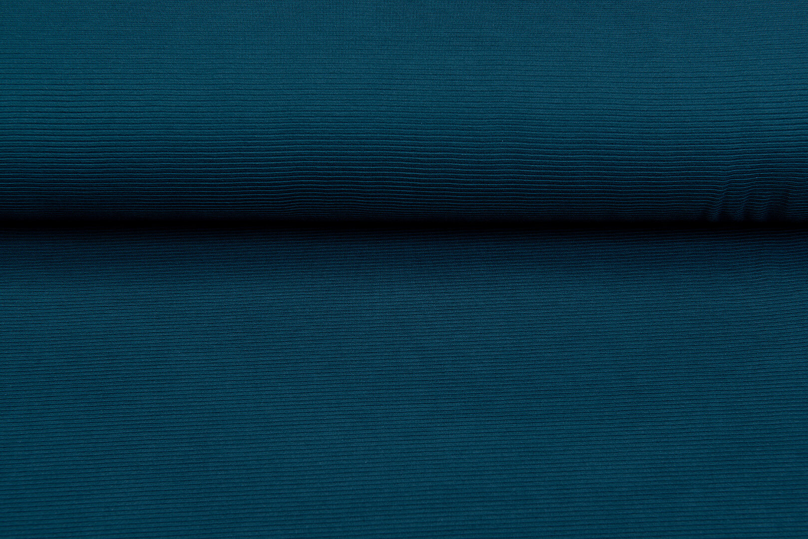 Ottoman Ripp Jersey dunkelgr&uuml;n-petrol