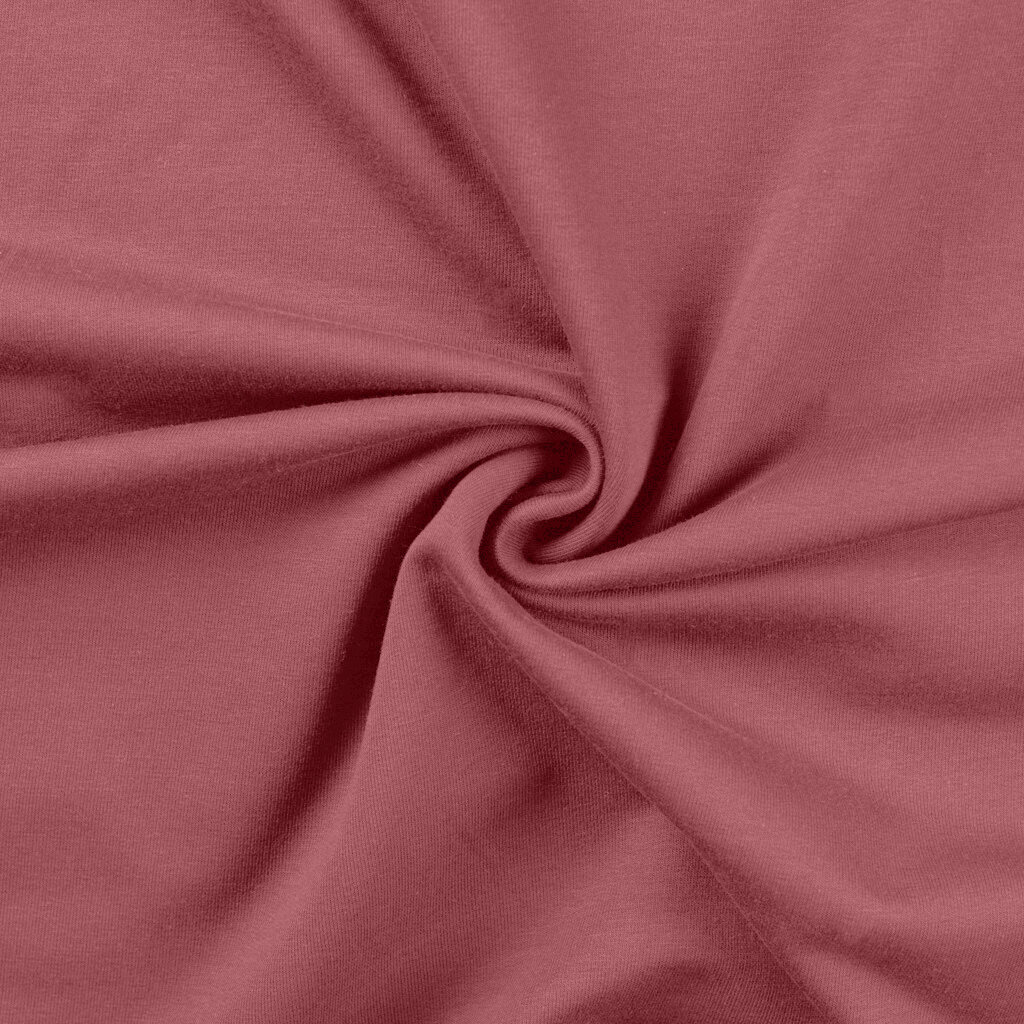 French terry dunkel altrosa