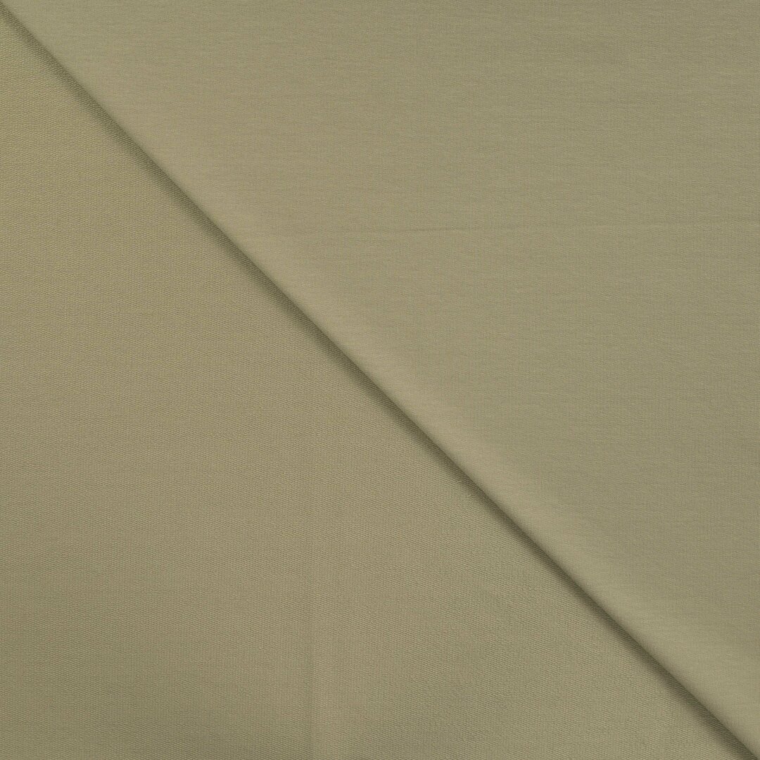 French terry pastell olivgr&uuml;n