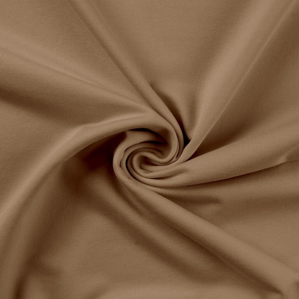 French terry taupe