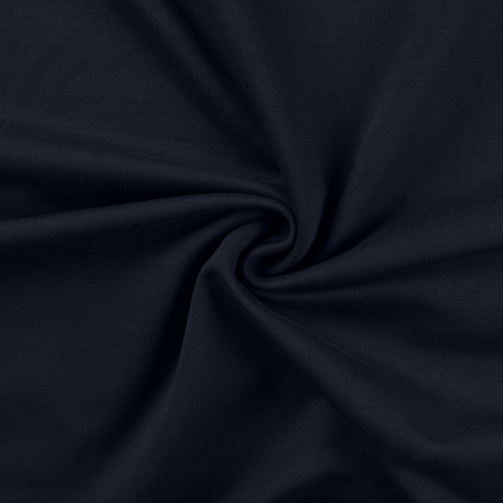 French terry marineblau