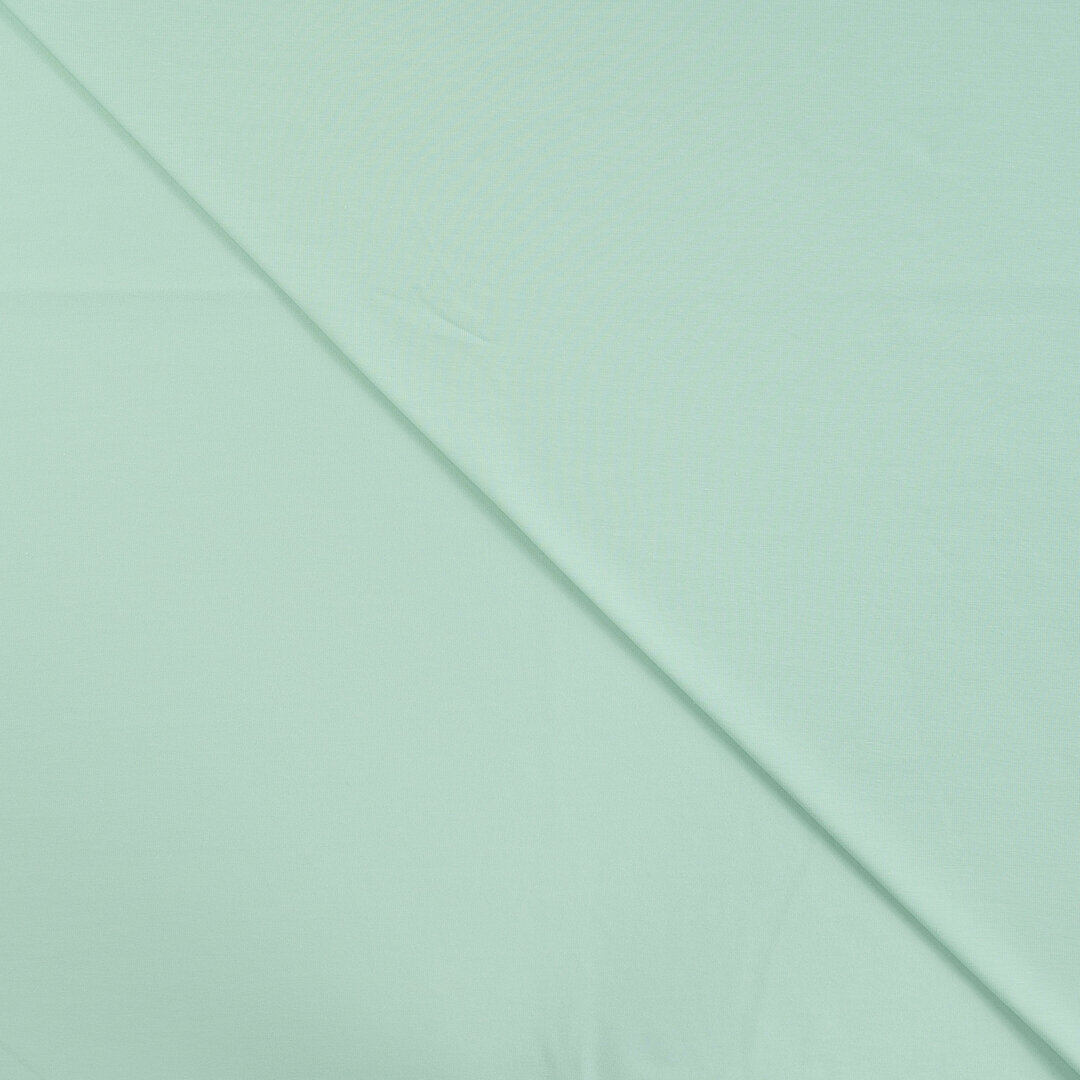 Baumwolljersey pastellmint 1