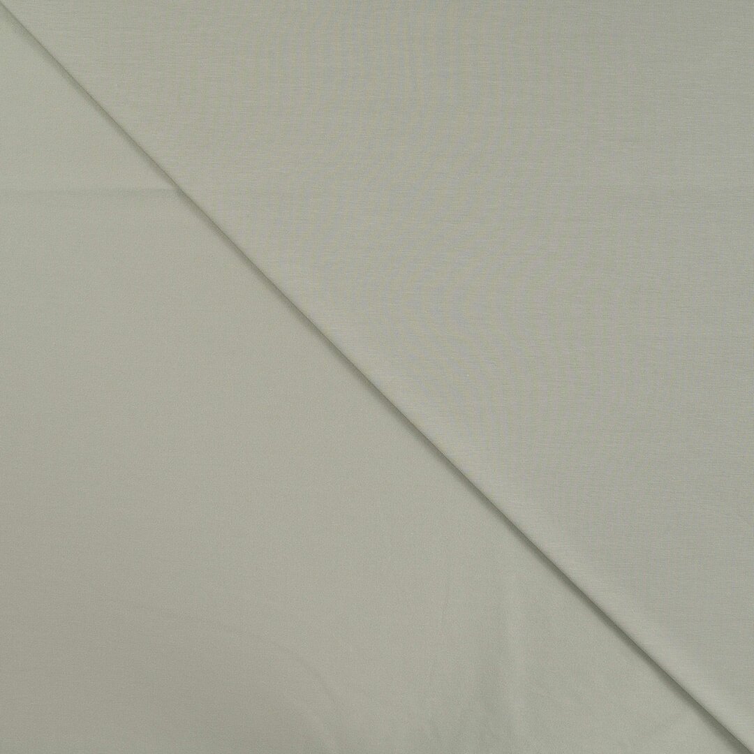 Baumwolljersey pastell olivgr&uuml;n