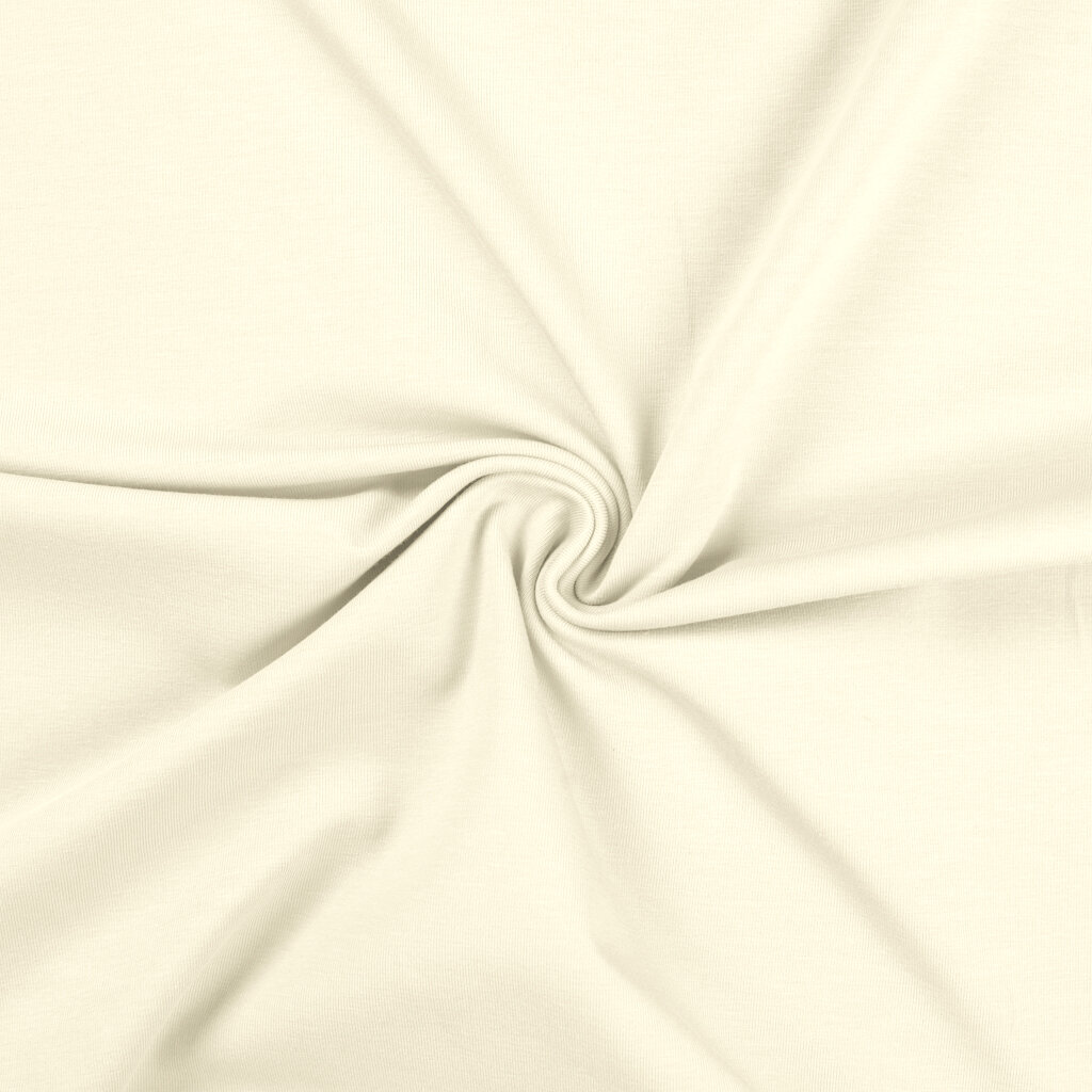Baumwolljersey ecru