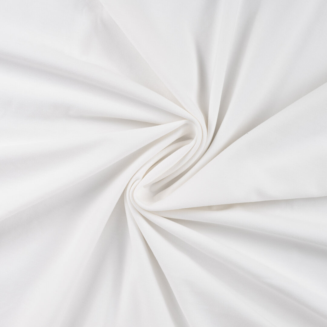 Baumwolljersey pastell ecru