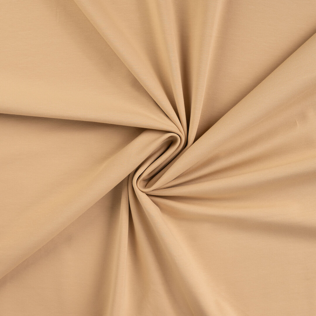 Baumwolljersey beige