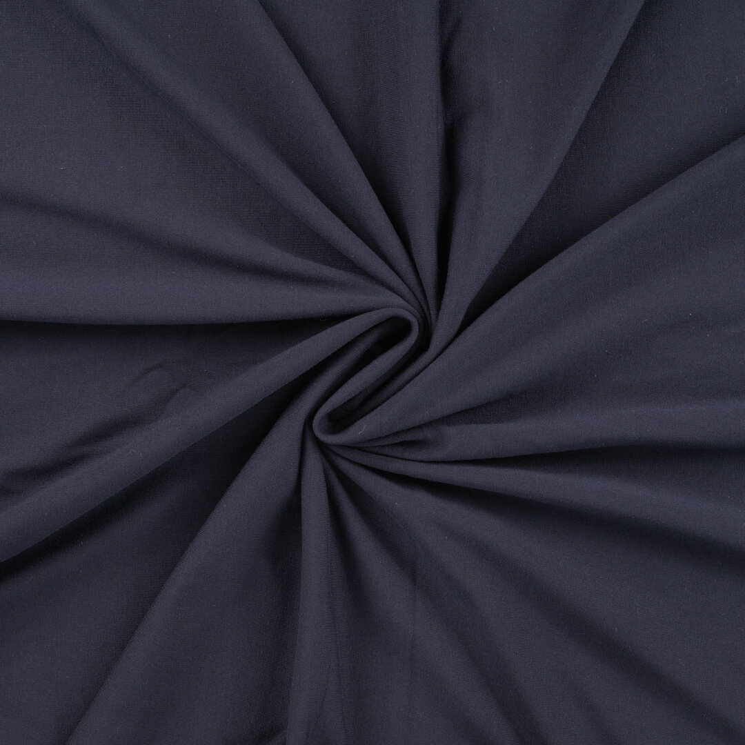 Baumwolljersey dunkelblau