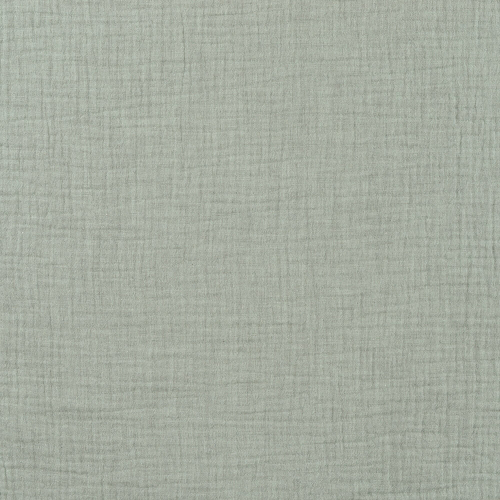 Baumwoll Musselin melange mint