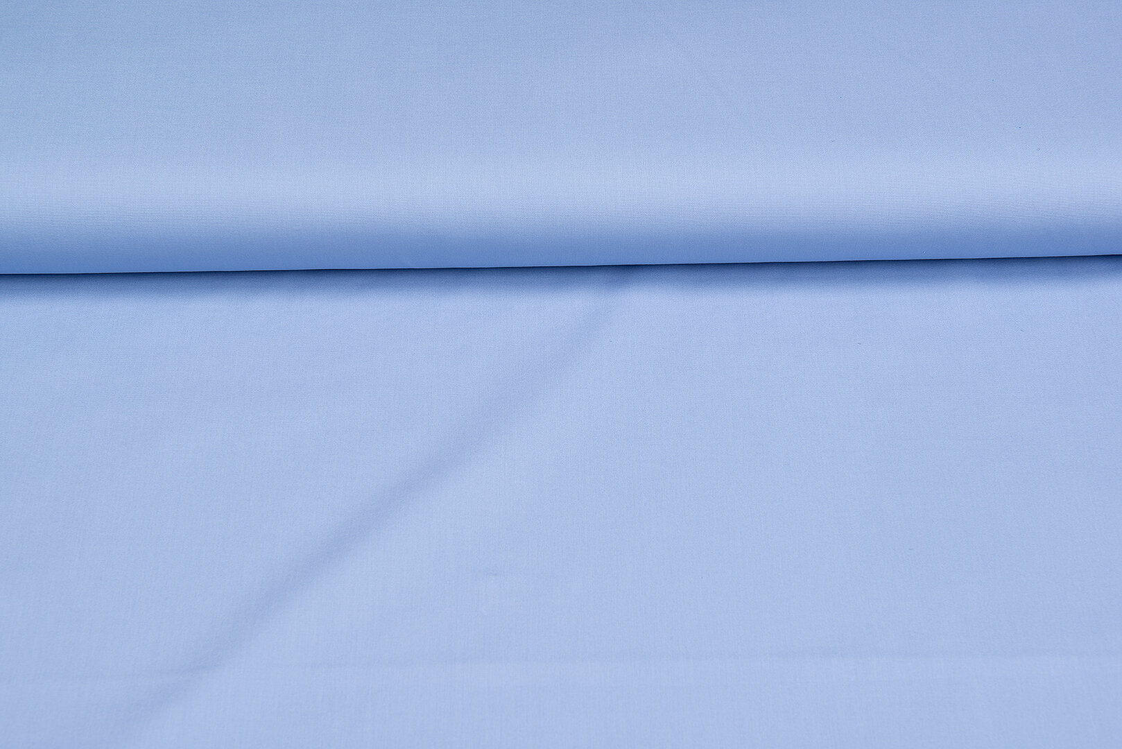 Baumwolle Popeline uni blau-grau