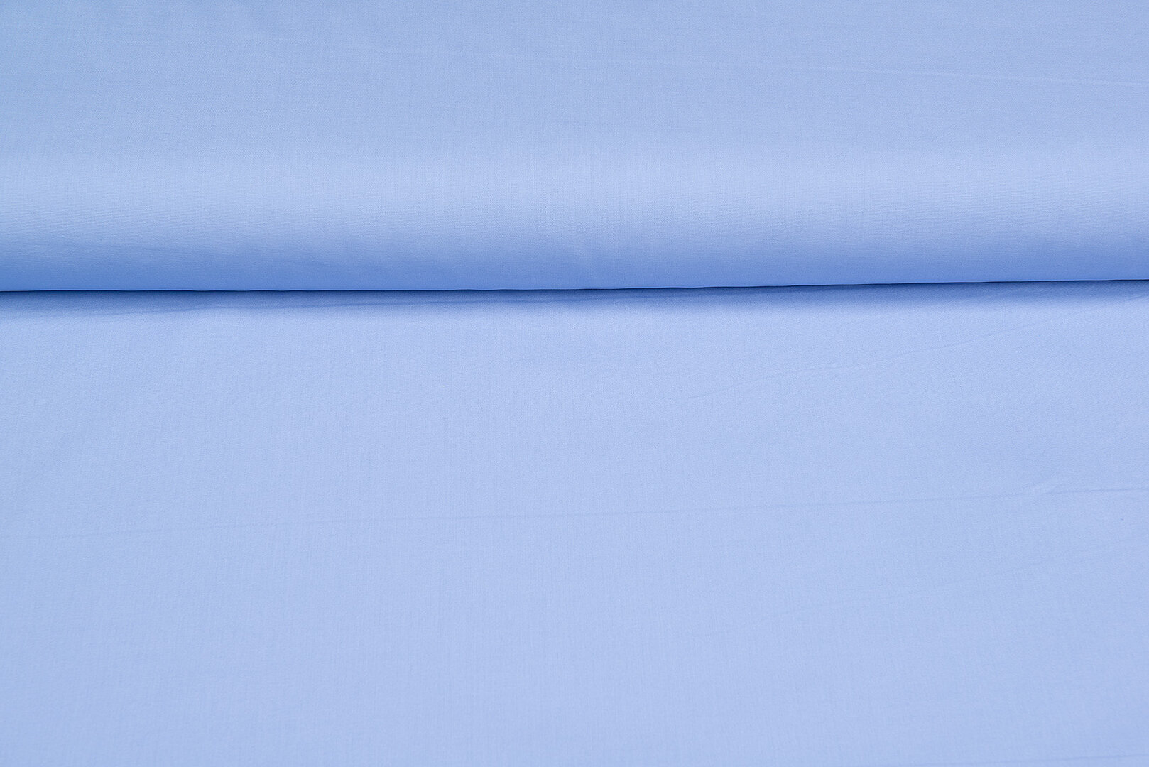 Baumwolle Popeline uni blau-metalblau