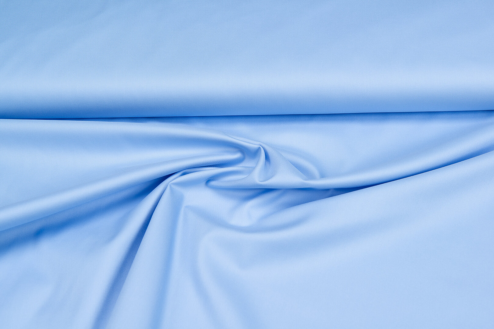 Baumwolle Popeline uni hellblau
