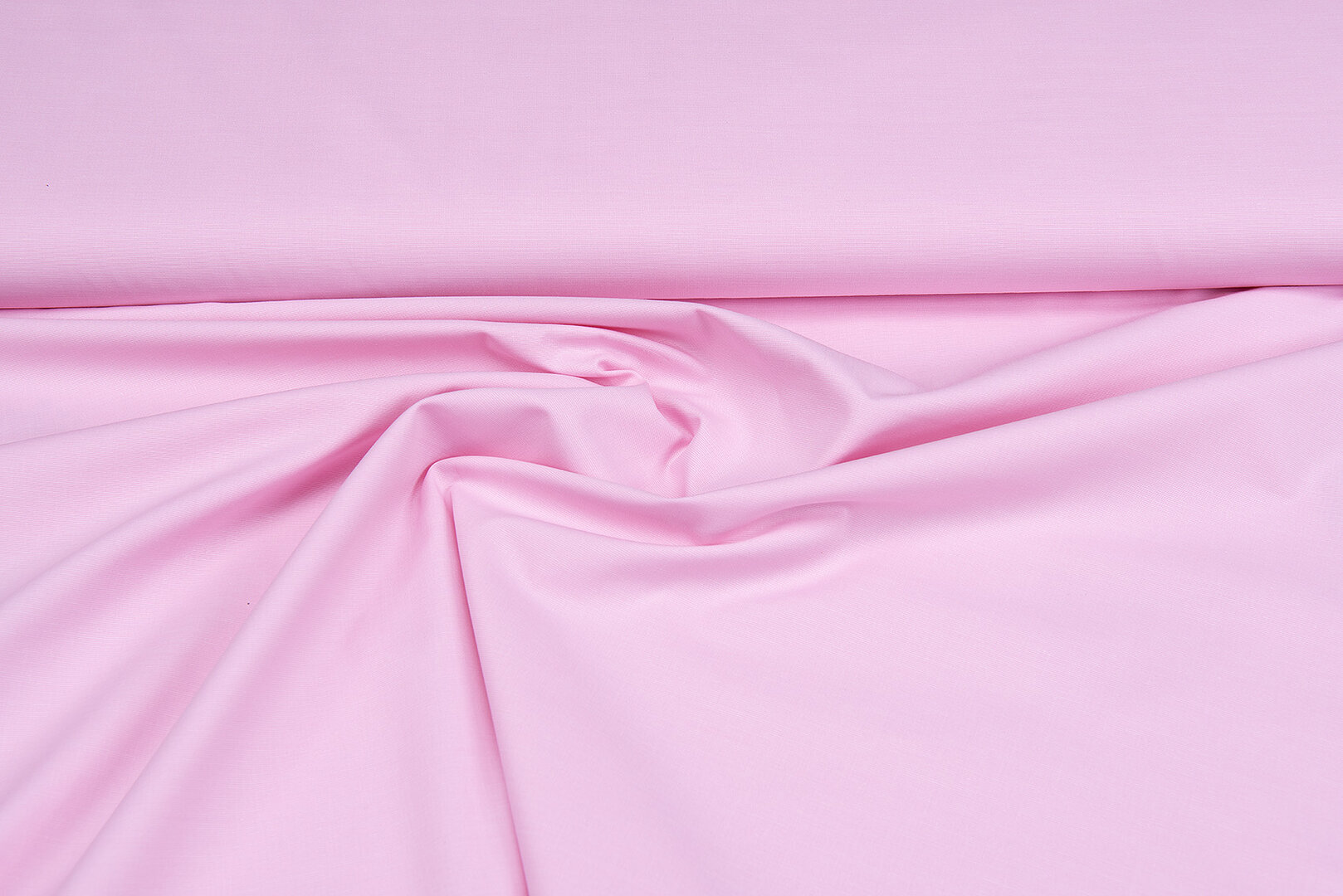 Baumwolle Popeline uni melange rosa