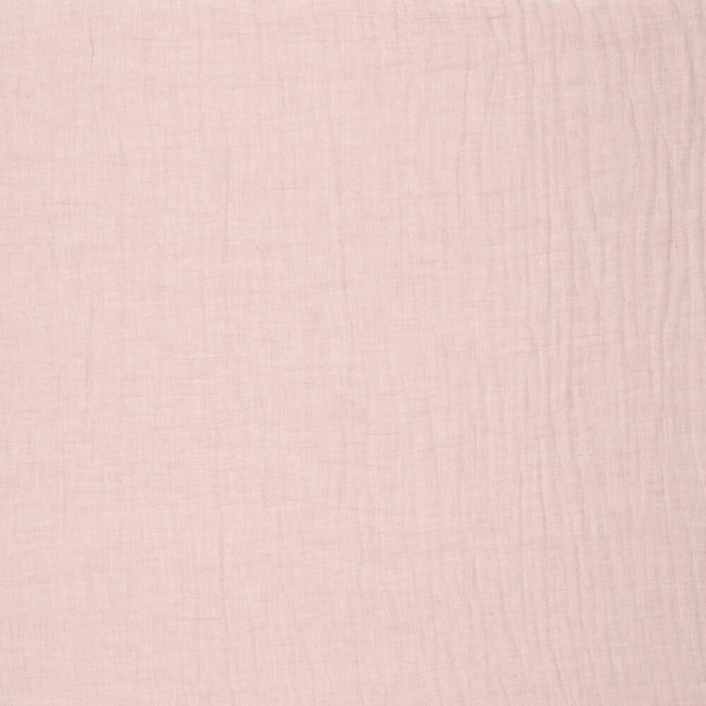 Baumwoll Musselin melange chambray altrosa