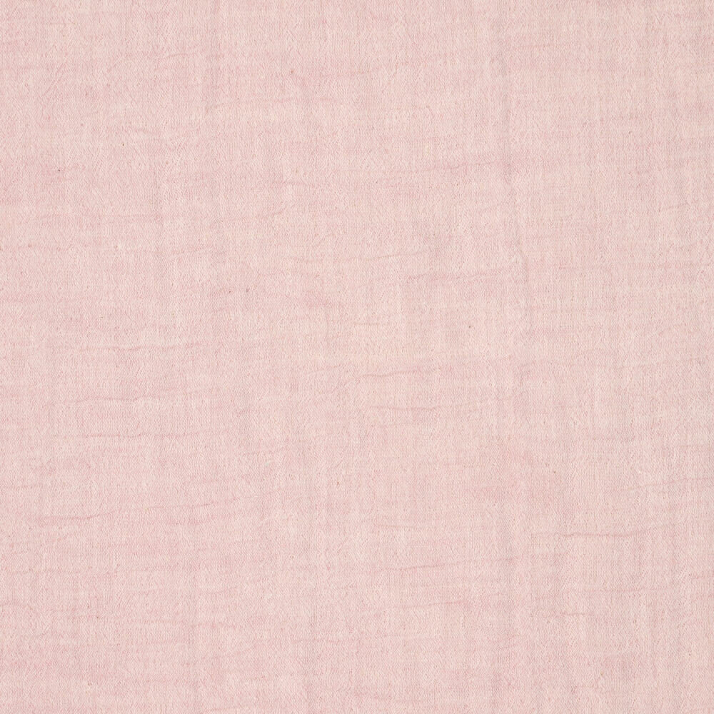 Baumwoll Musselin melange chambray altrosa