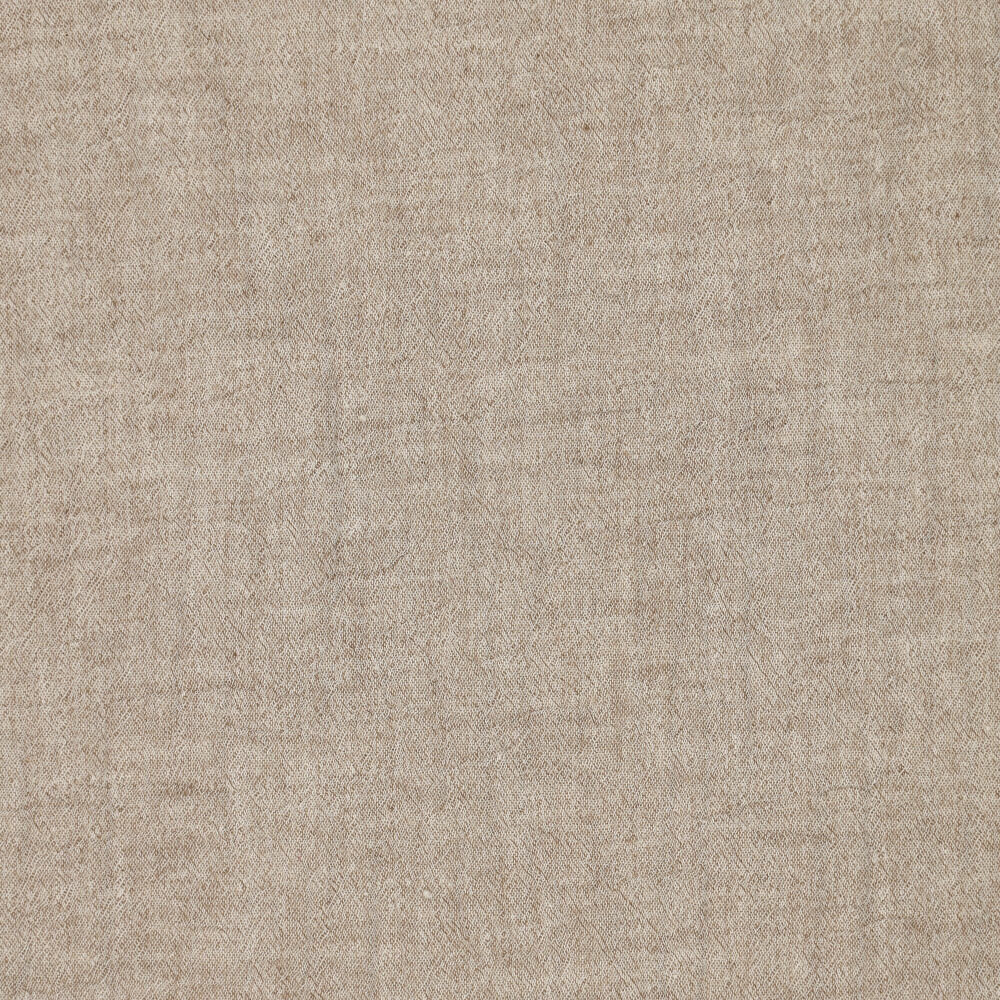 Baumwoll Musselin melange chambray dunkelsand