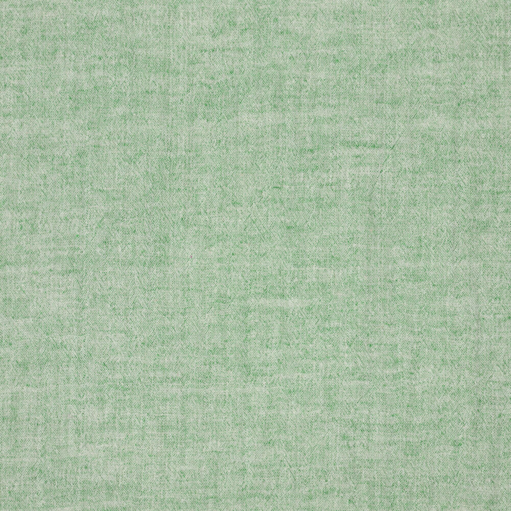 Baumwoll Musselin melange chambray mint