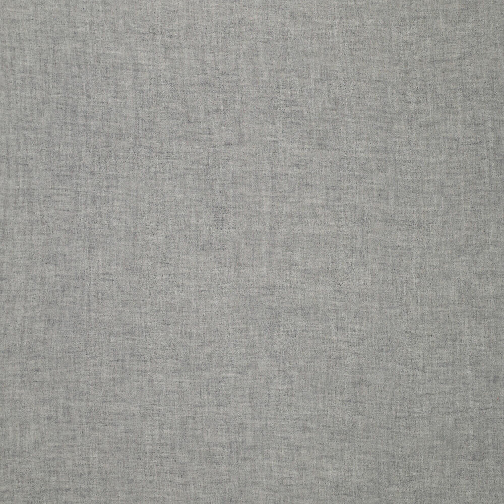 Baumwoll Musselin melange chambray jeans-metalblau