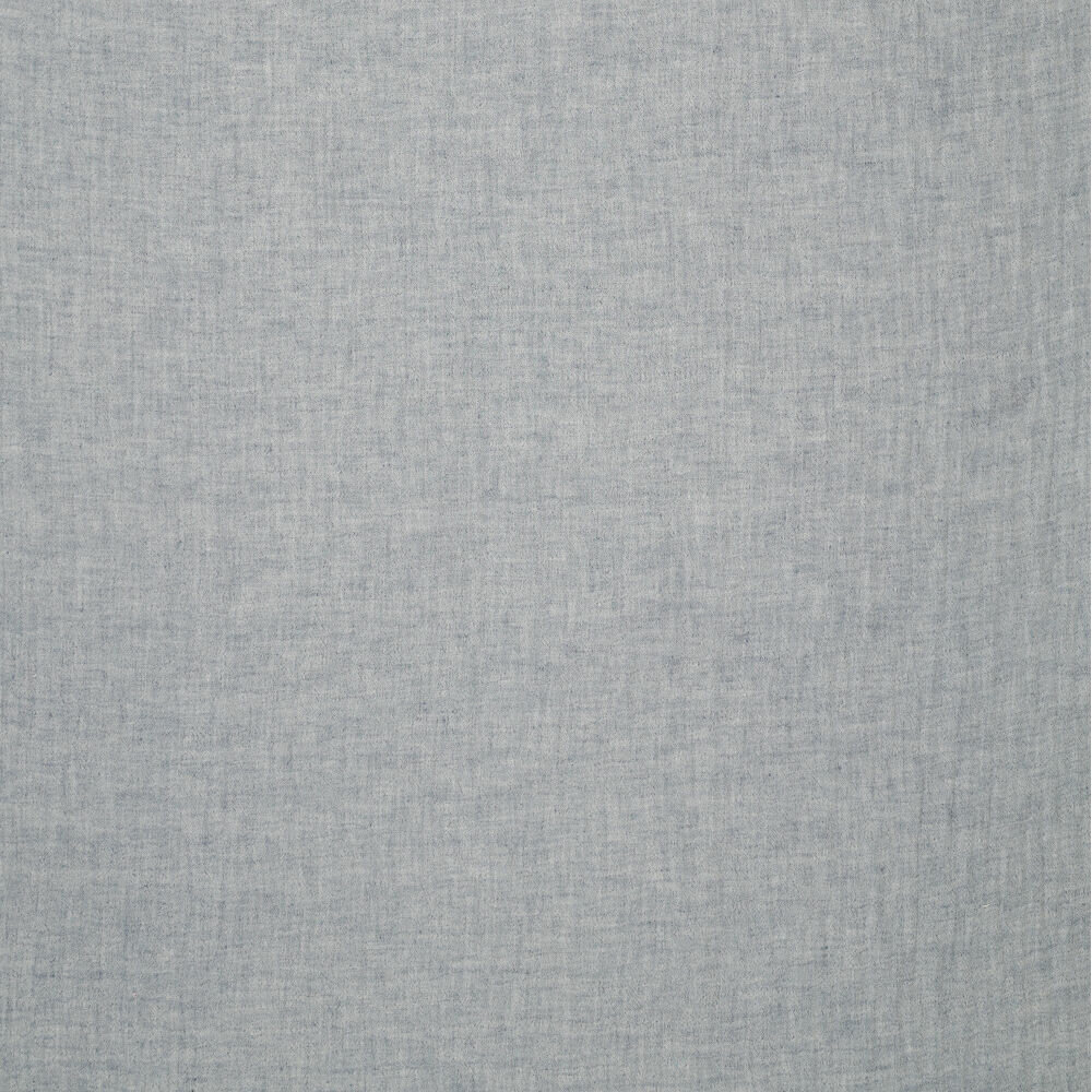 Baumwoll Musselin melange chambray jeans blau