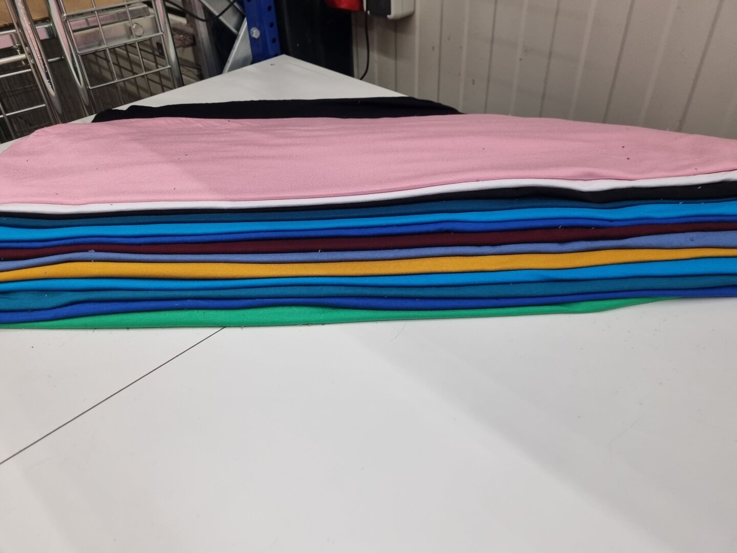Stoffrestepaket 10 St&uuml;ck viskose jersey