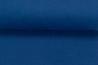 Bündchenstoff kobaltblau
