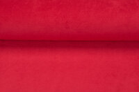 Feincord Jersey leuchtend rot